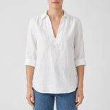 Blouse femme | Blouse décontractée à col V