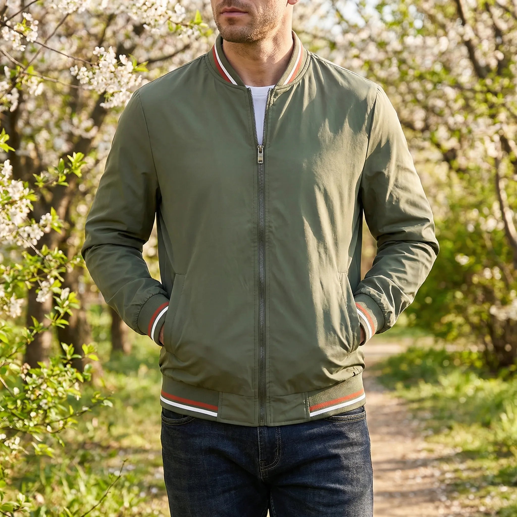 Blouson aviateur d'inspiration sportive | Sorties en ville