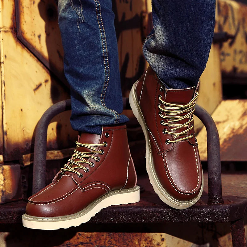 Bottines décontractées à lacets texturés | Sorties décontractées