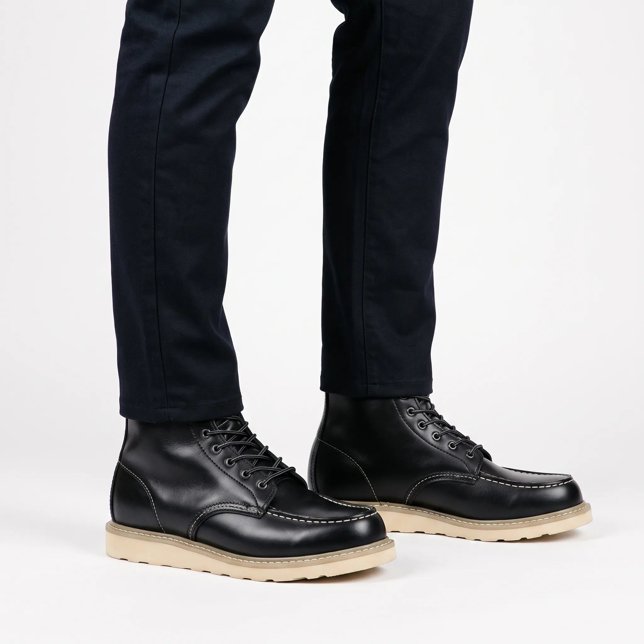 Bottines décontractées à lacets texturés | Sorties décontractées