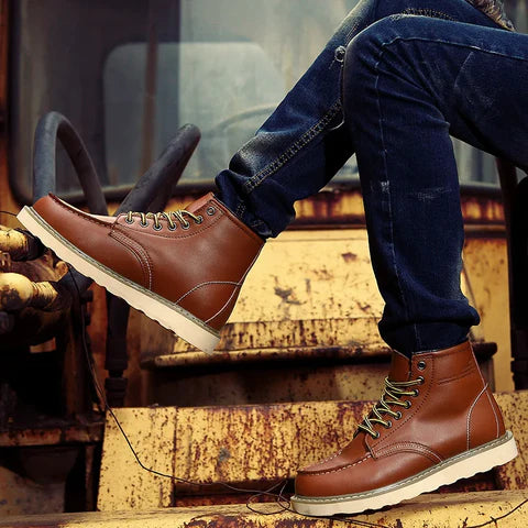 Bottines décontractées à lacets texturés | Sorties décontractées