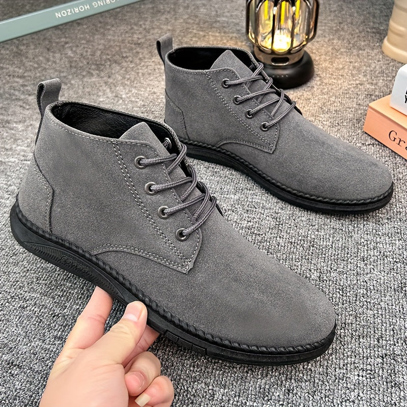 Bottines mi-hautes à lacets pour homme | Sorties quotidiennes