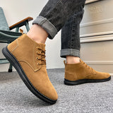 Bottines mi-hautes à lacets pour homme | Sorties quotidiennes
