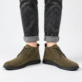 Bottines mi-hautes à lacets pour homme | Sorties quotidiennes