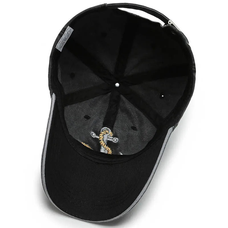 Casquette homme d'inspiration nautique | Sorties en plein air