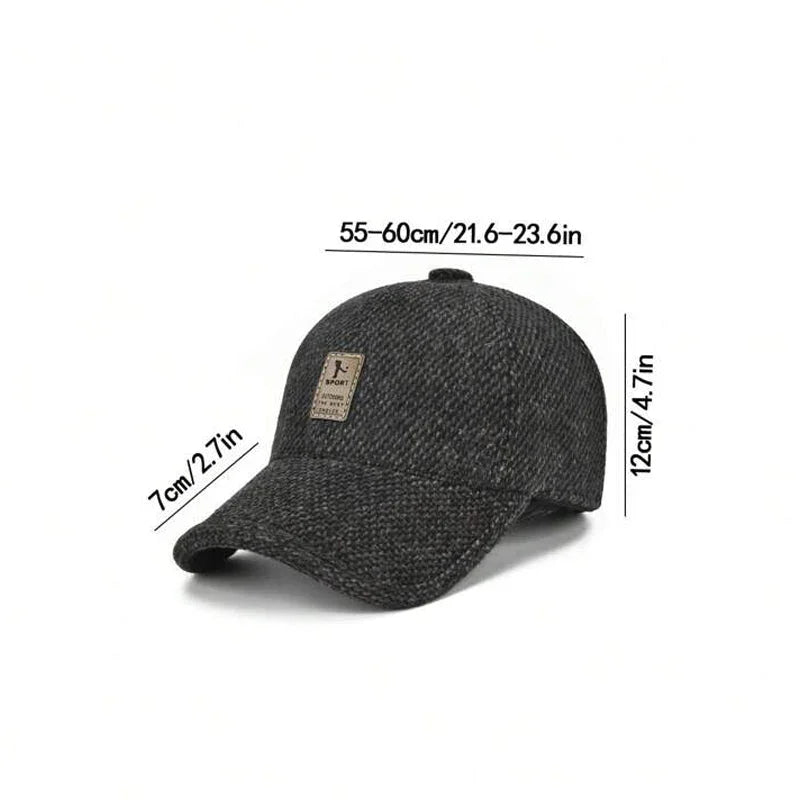 Casquette sport d'hiver texturée | Sorties hivernales