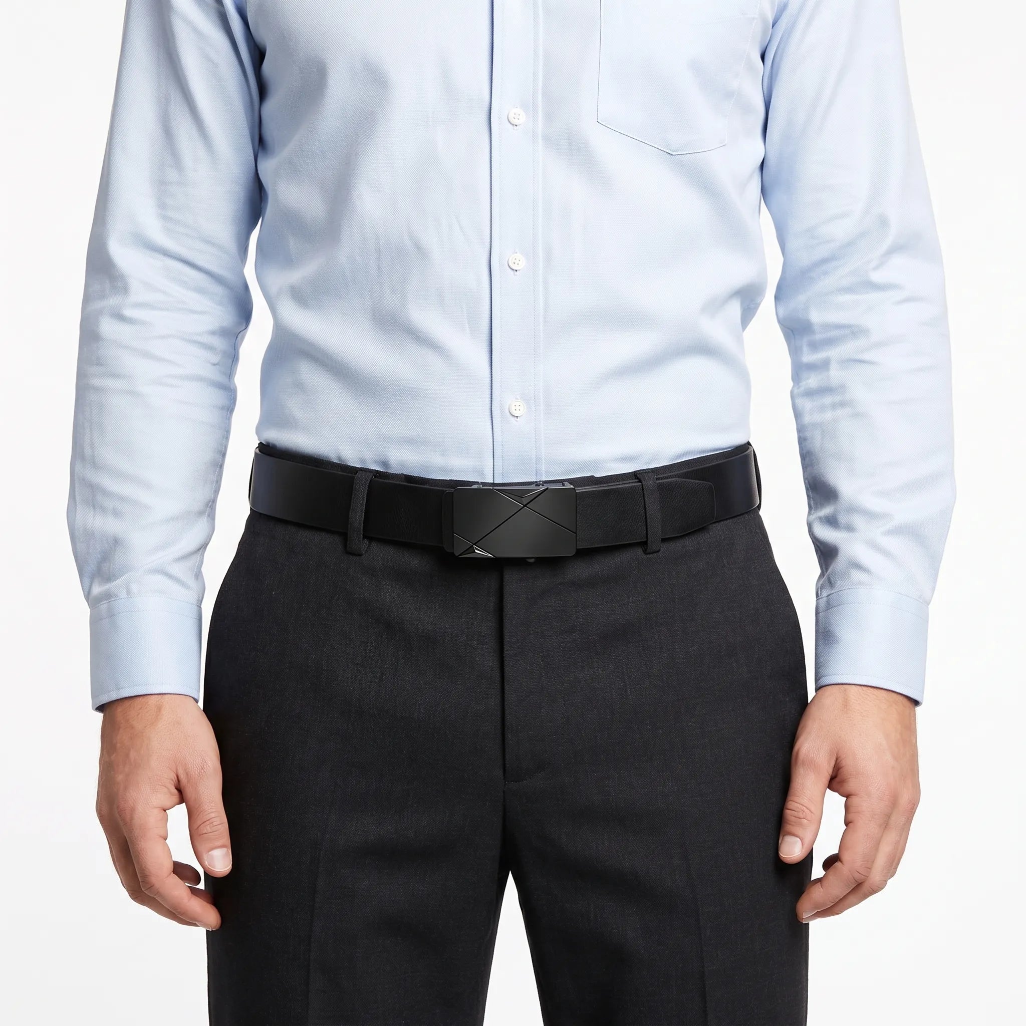Ceinture noire homme automatique | Tenues de bureau