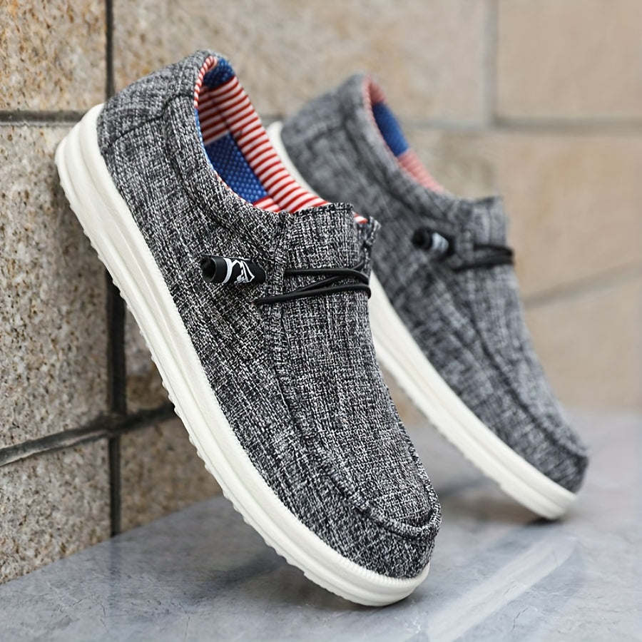 Chaussure basse texturée de style décontracté | Promenades quotidiennes