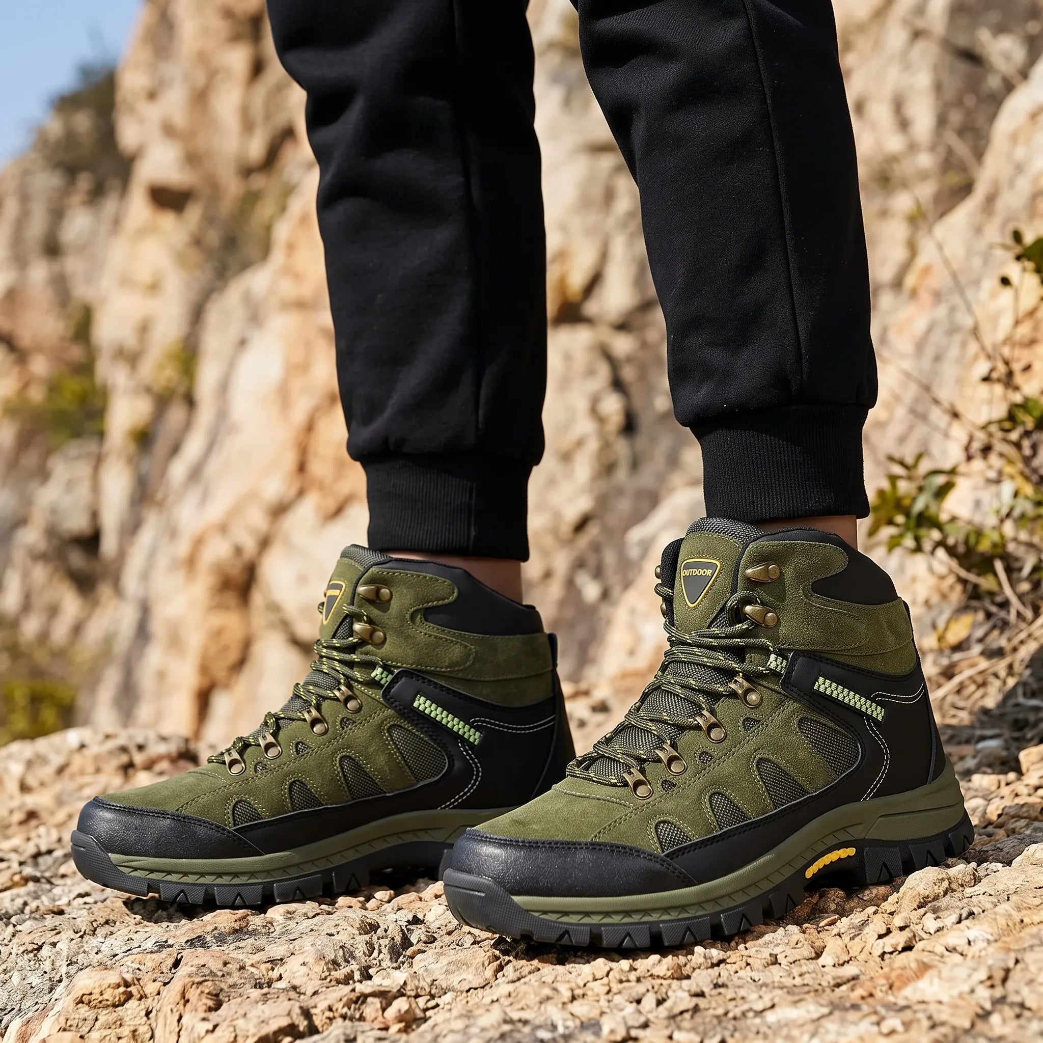 Chaussures de randonnée montantes | Randonnées en forêt