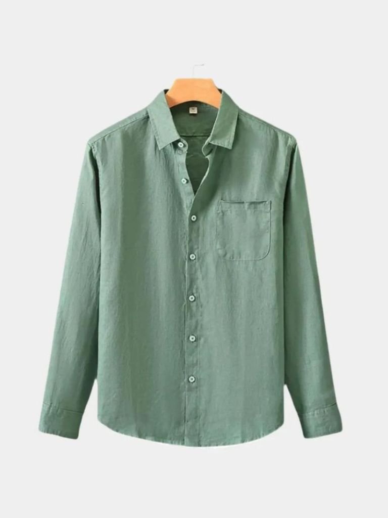 Chemise homme | Manches longues et coupe décontractée