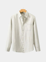 Chemise homme | Manches longues et coupe décontractée