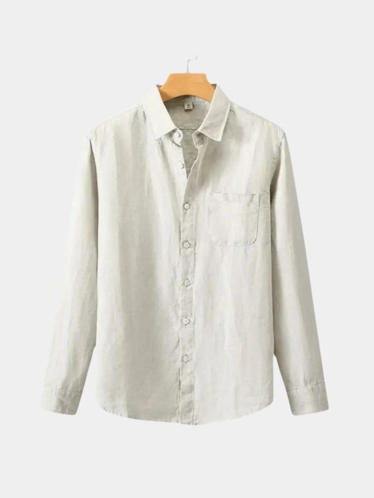 Chemise homme | Manches longues et coupe décontractée