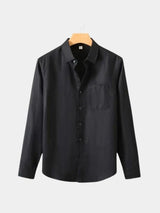Chemise homme | Manches longues et coupe décontractée