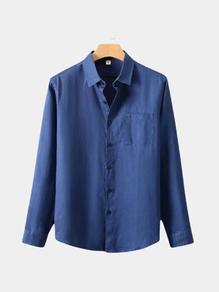 Chemise homme | Manches longues et coupe décontractée