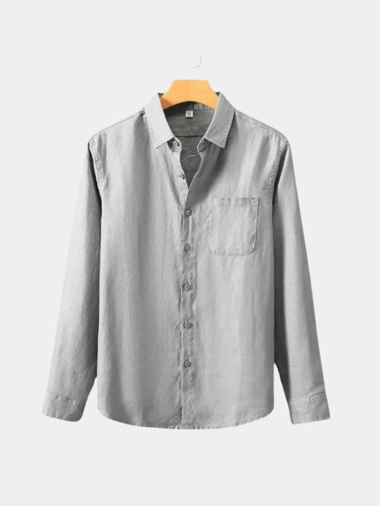 Chemise homme | Manches longues et coupe décontractée