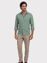Chemise homme | Manches longues et coupe décontractée