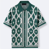 Chemise manche courte homme texturée | Sorties estivales décontractées