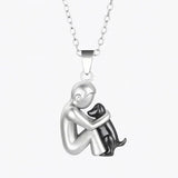 Collier fin avec pendentif | Porter au quotidien