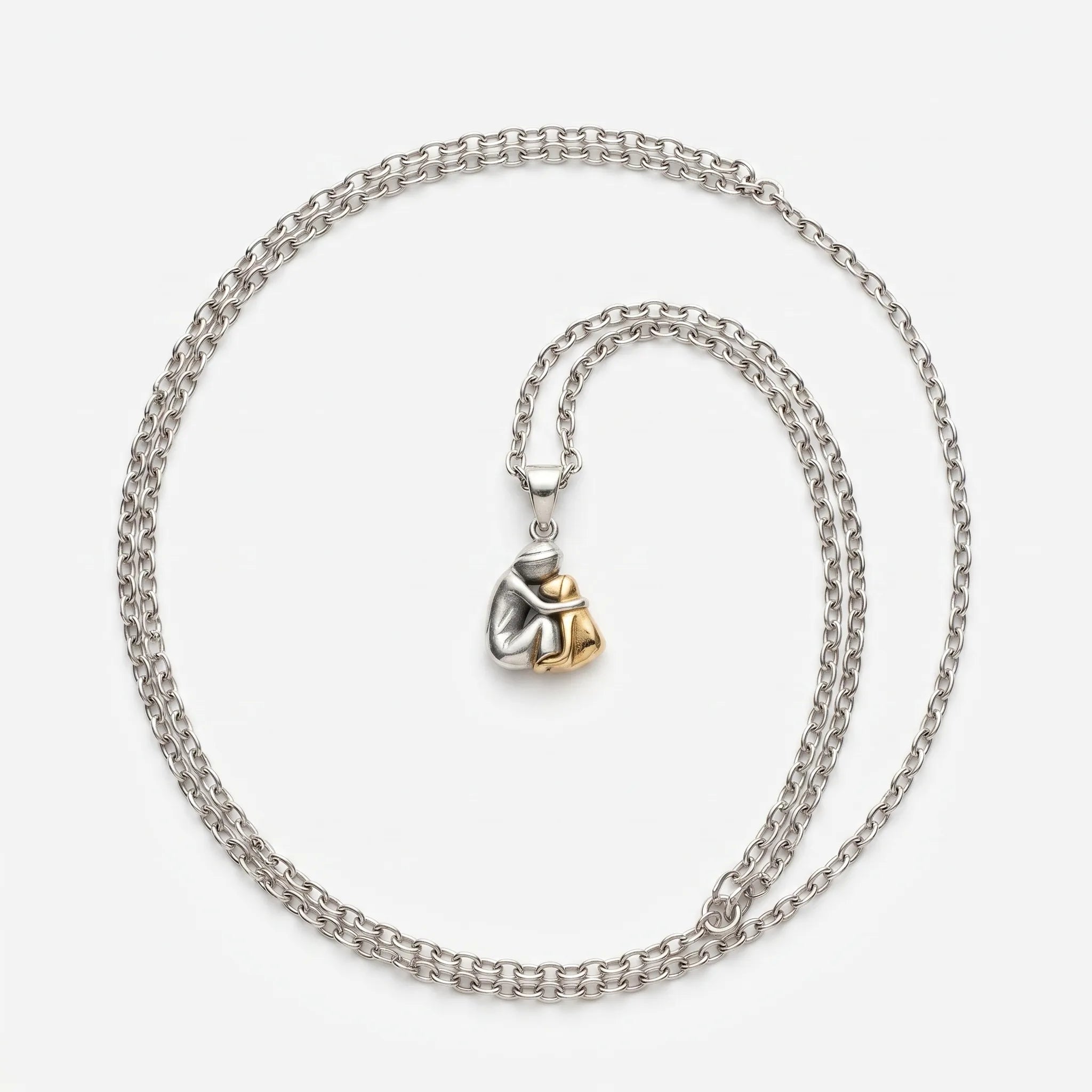 Collier fin avec pendentif | Porter au quotidien