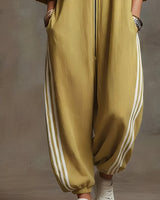 Combinaison femme | Combinaison oversize zippée à capuche
