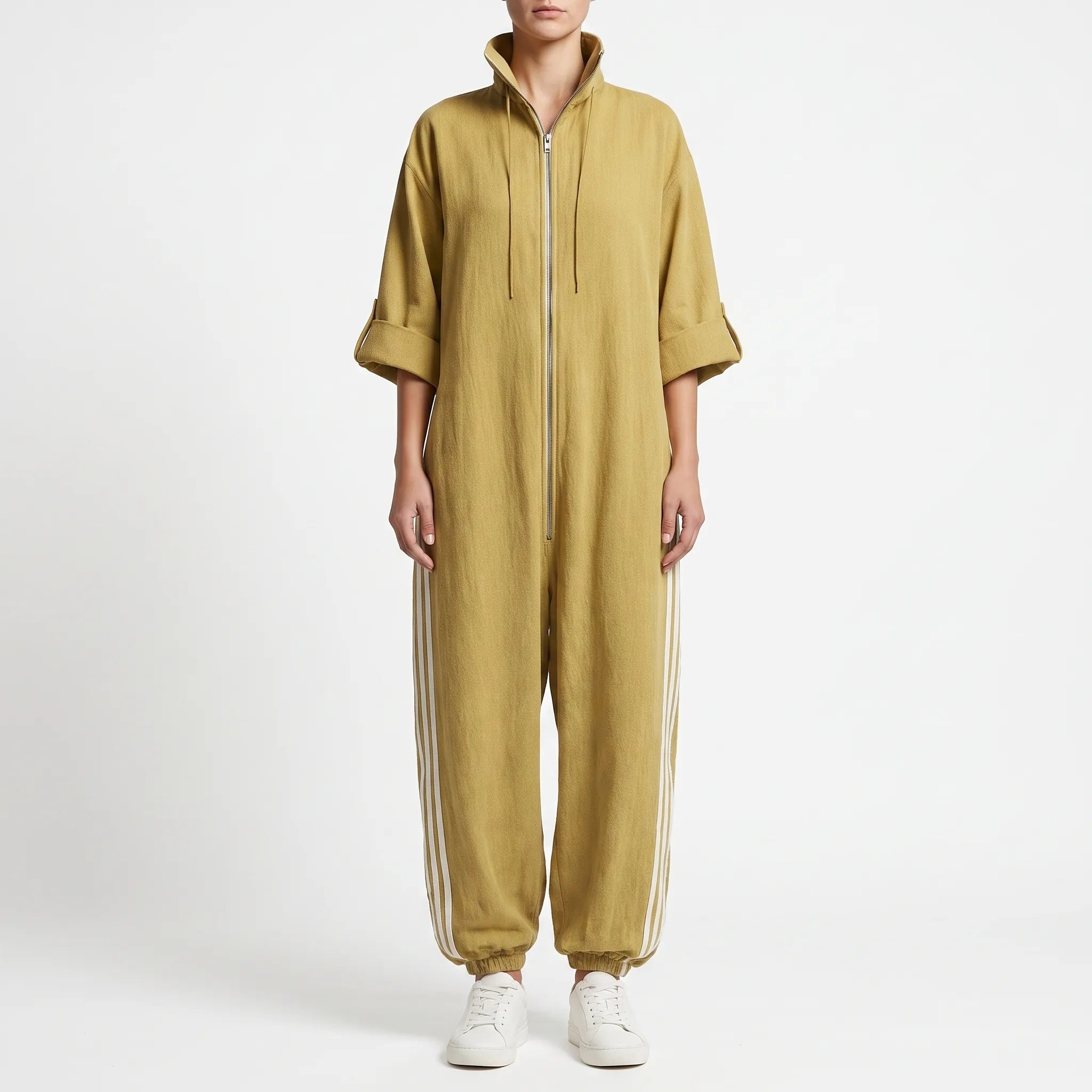 Combinaison femme | Combinaison oversize zippée à capuche