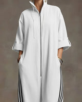 Combinaison femme | Combinaison oversize zippée à capuche