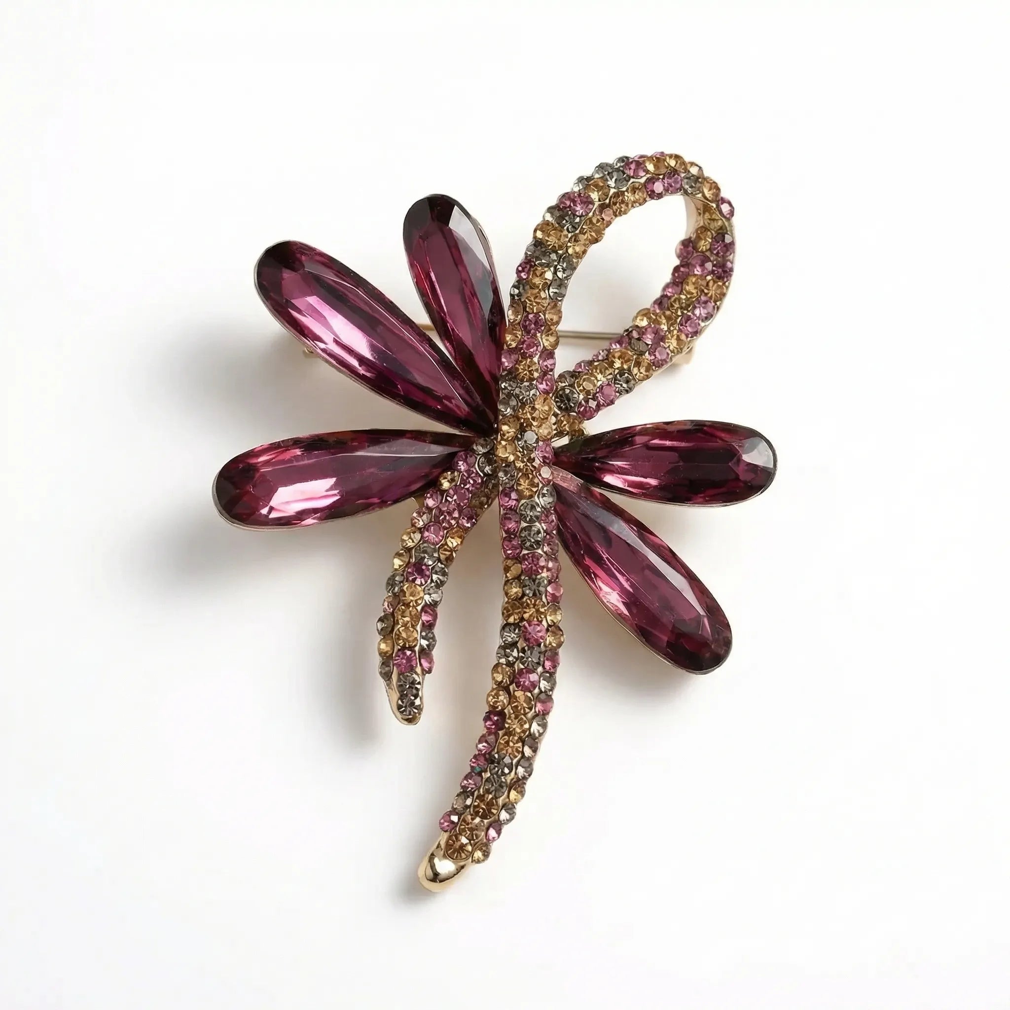 Élégante broche femme au motif floral | Rehausser une tenue