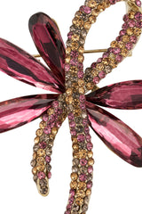 Élégante broche femme au motif floral | Rehausser une tenue