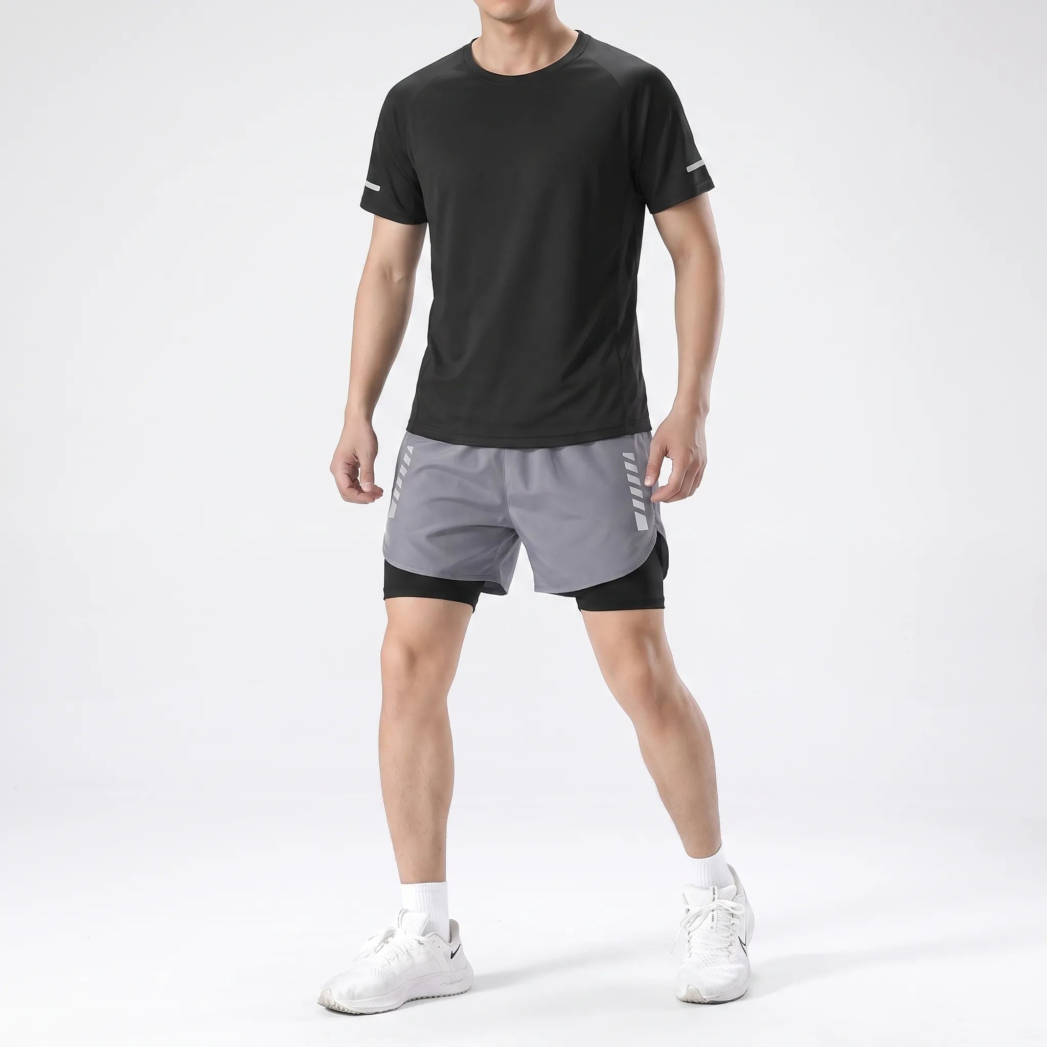 Ensemble de sport court pour homme | Entraînement en extérieur