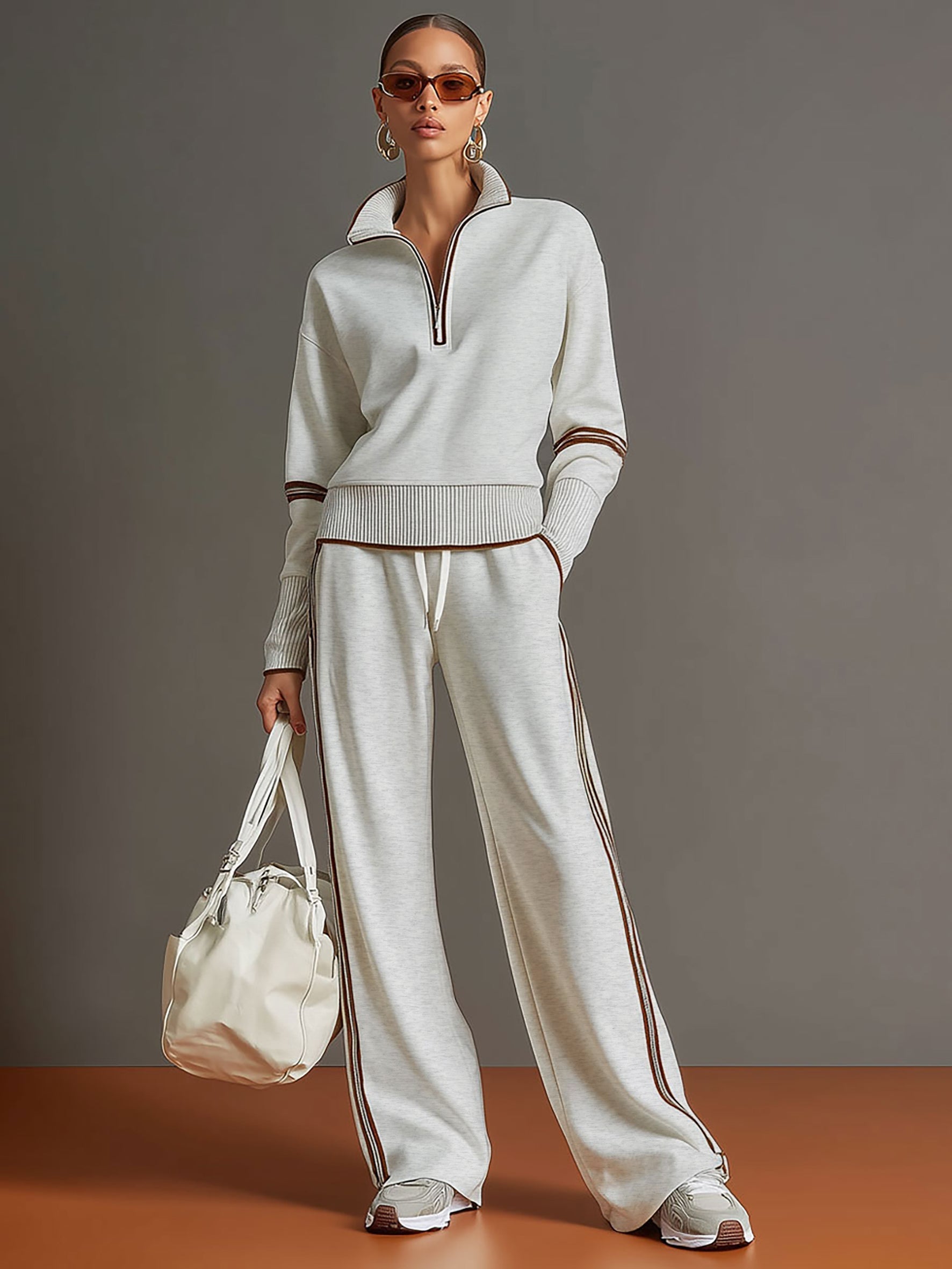 Ensemble jogging femme chic ample | Sorties décontractées