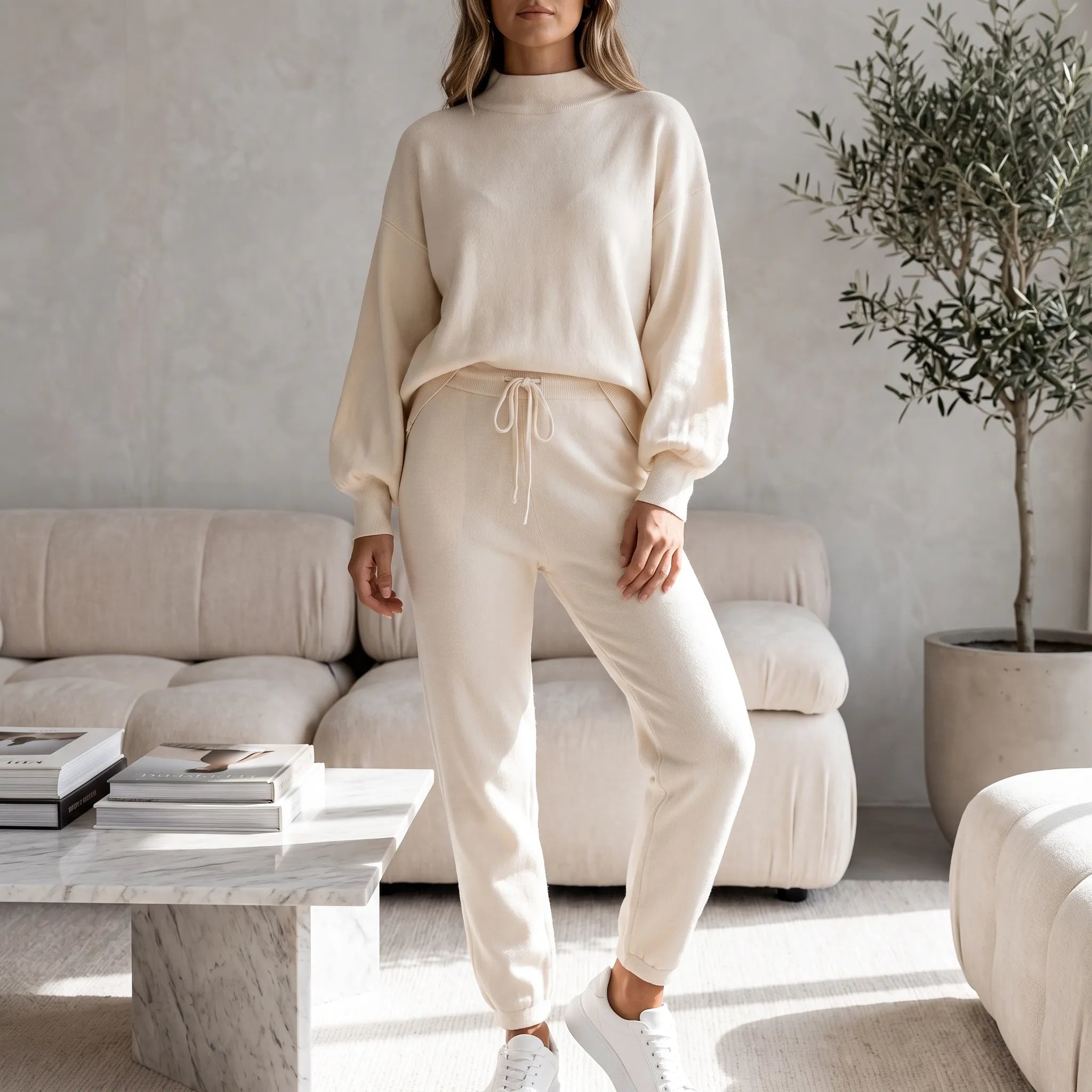 Ensemble loungewear femme décontracté | Journées de télétravail