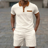 Ensemble polo homme | Tenue deux pièces polo et short
