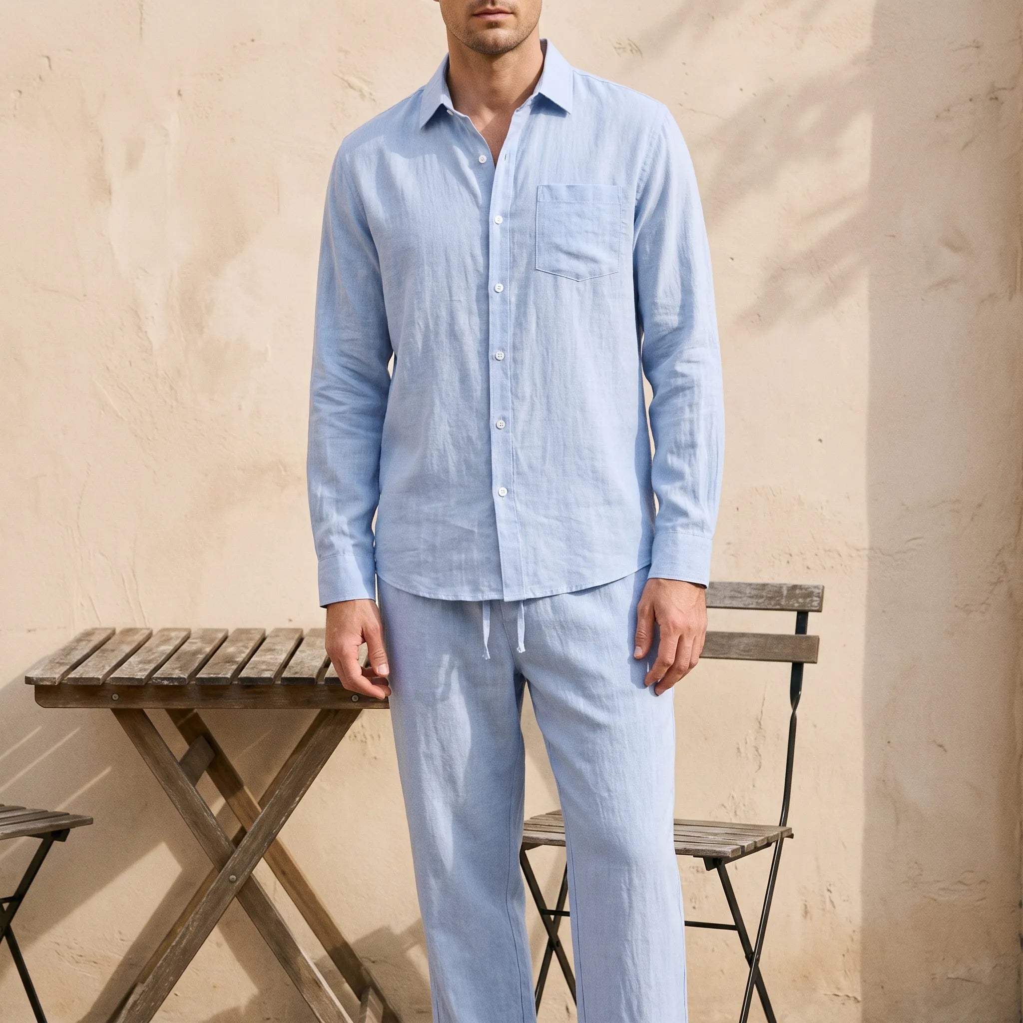 Ensemble pour homme | Ensemble d'été pantalon et chemise