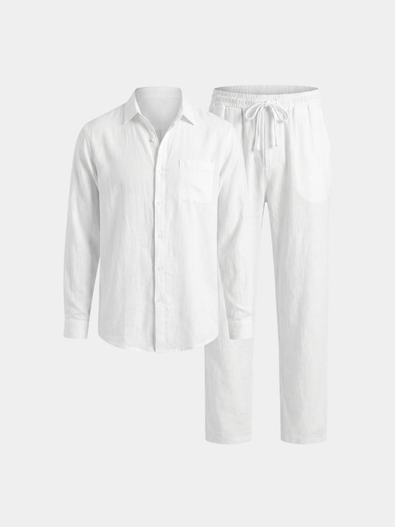 Ensemble pour homme | Ensemble d'été pantalon et chemise