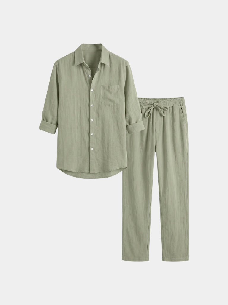 Ensemble pour homme | Ensemble d'été pantalon et chemise