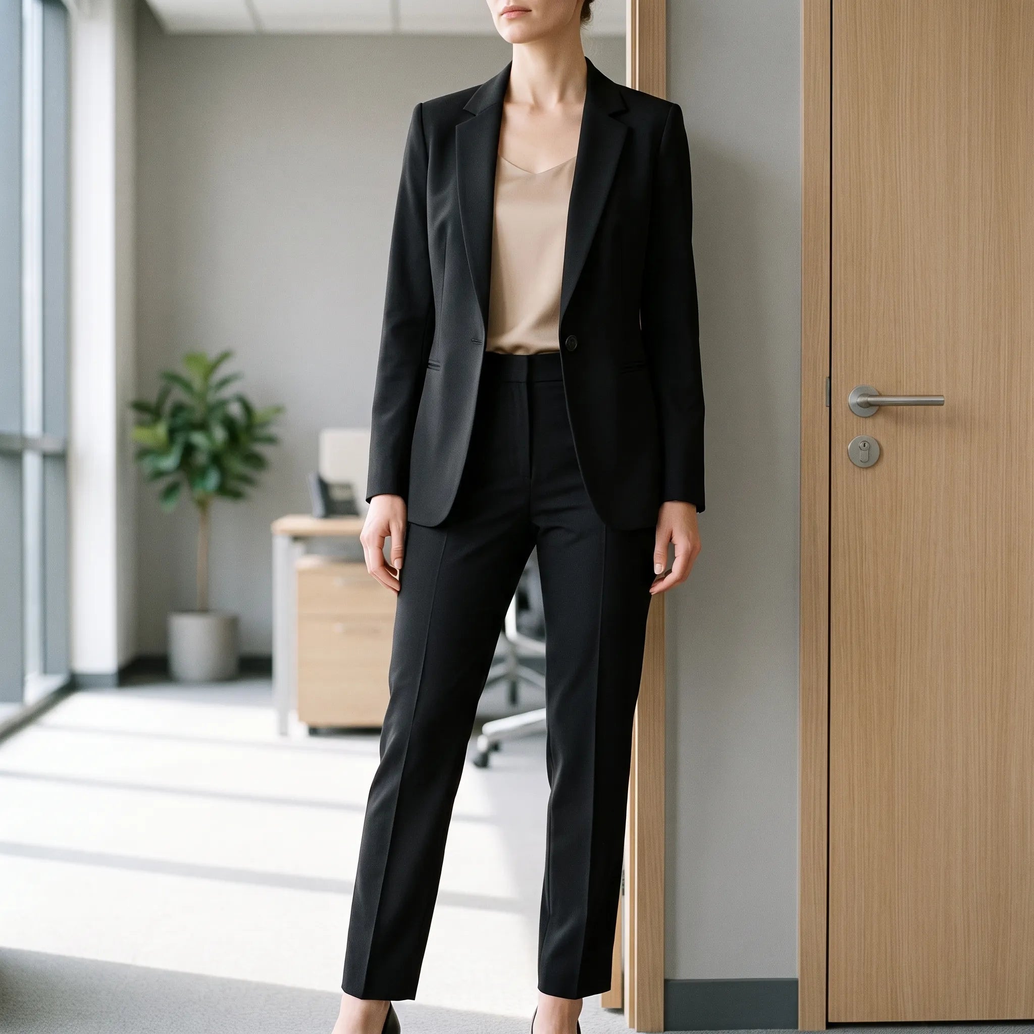 Ensemble tailleur | Ensemble deux pièces avec blazer et pantalon