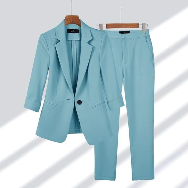 Ensemble tailleur | Ensemble deux pièces avec blazer et pantalon
