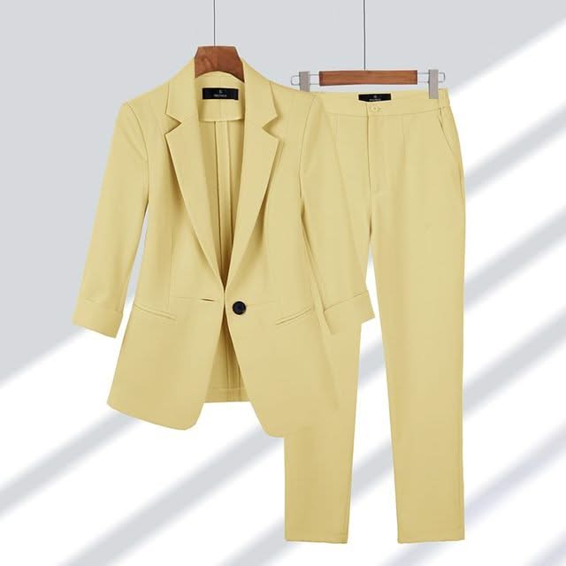 Ensemble tailleur | Ensemble deux pièces avec blazer et pantalon