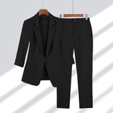 Ensemble tailleur | Ensemble deux pièces avec blazer et pantalon