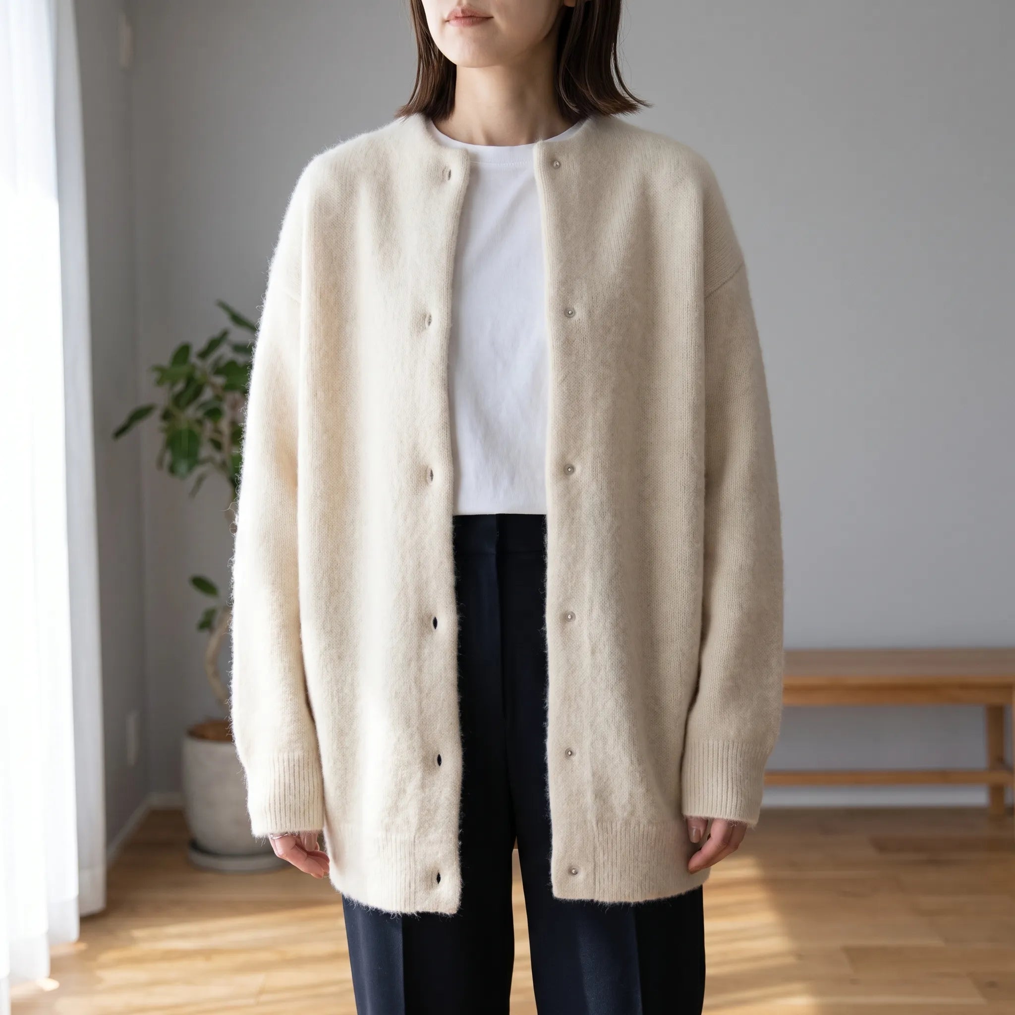 Gilet long femme à coupe décontractée | Superposition au quotidien