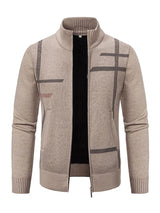 Gilet zippé à motif graphique | Superposition quotidienne