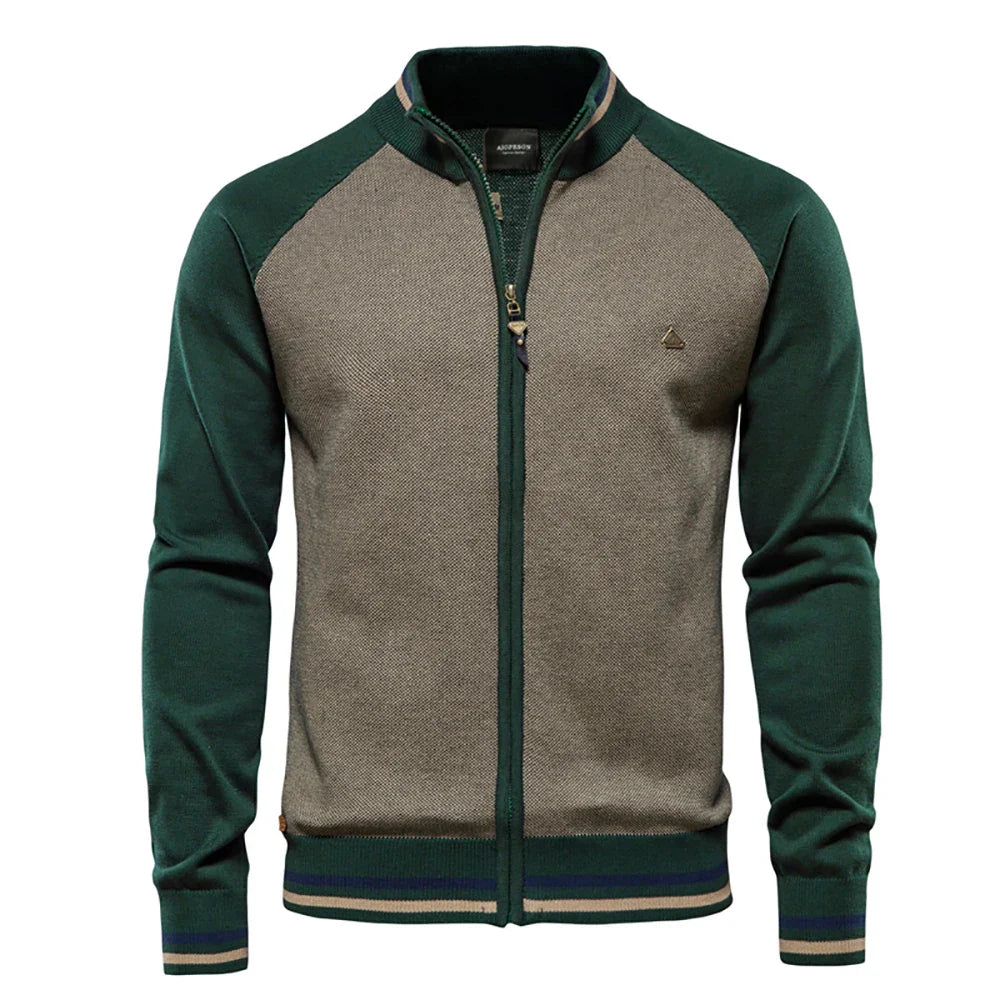 Gilet zippé col montant pour homme | Journées au bureau