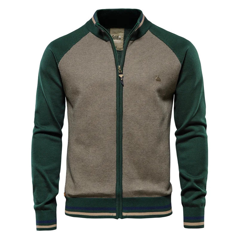 Gilet zippé col montant pour homme | Journées au bureau