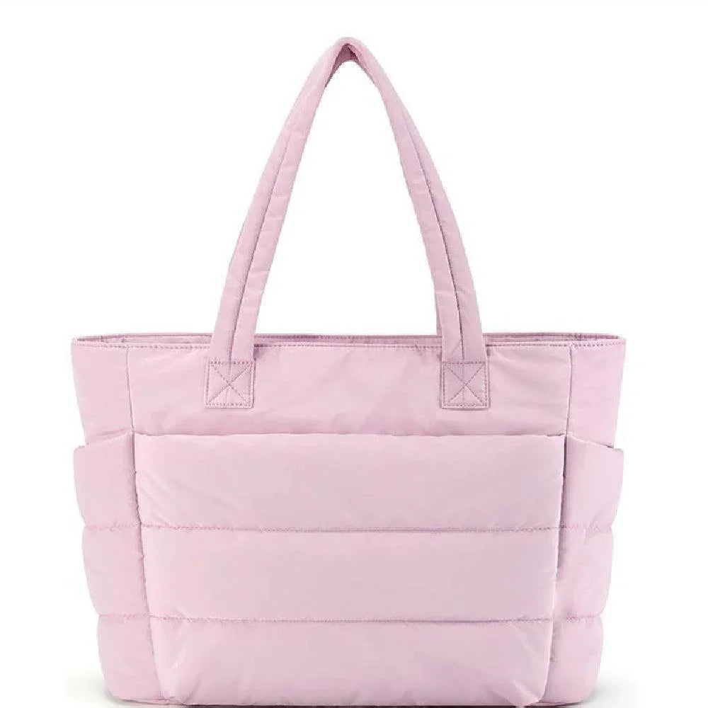 Grand sac cabas femme matelassé | Aller aux cours