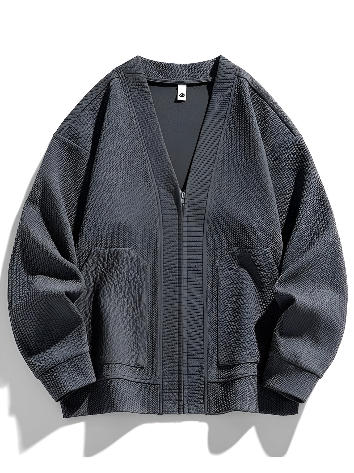 Gros gilet en maille zippé | Sorties décontractées