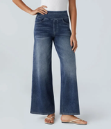 Jean large femme taille haute | Journées actives