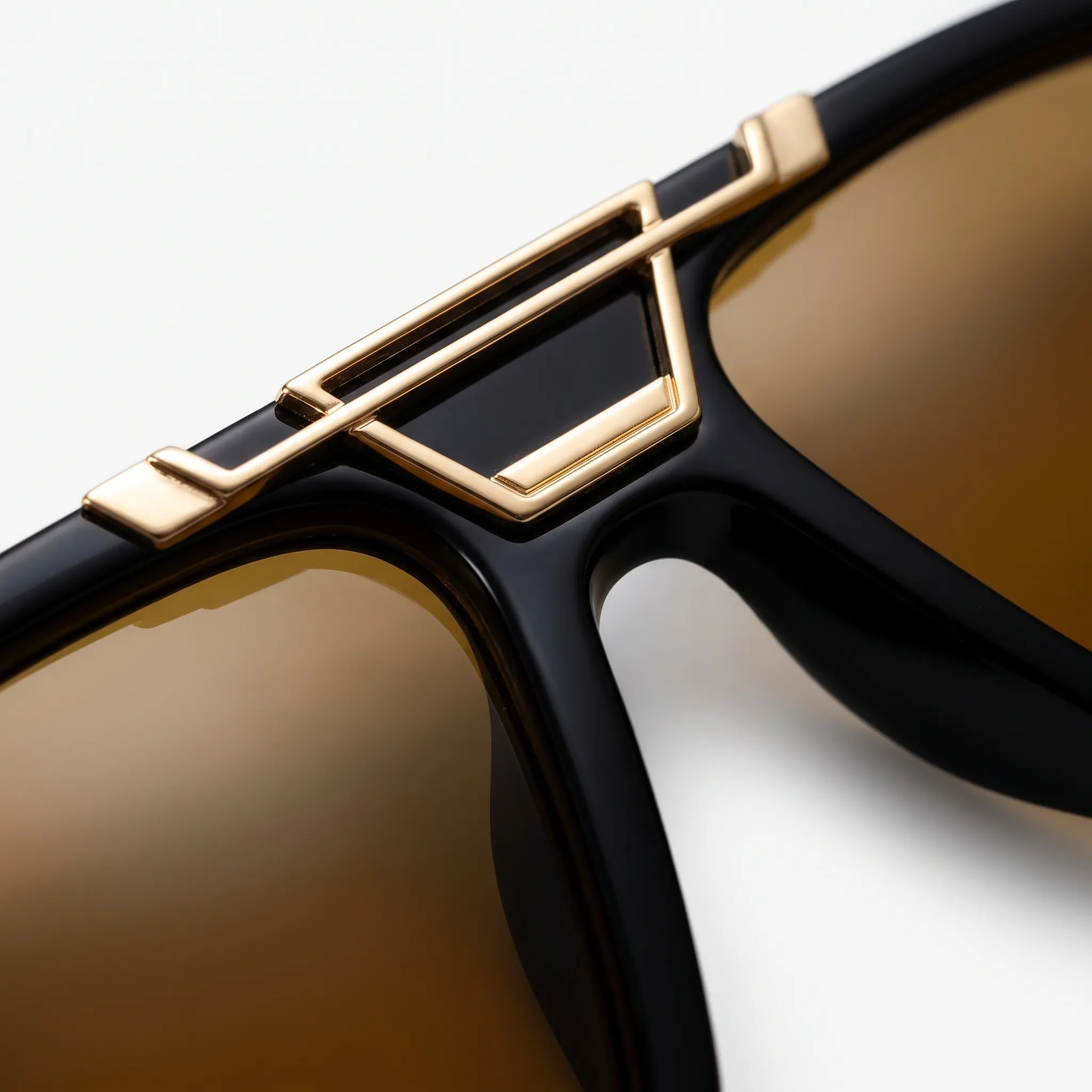 Lunettes de soleil homme | Lunettes aviateur rétro à verres dégradés