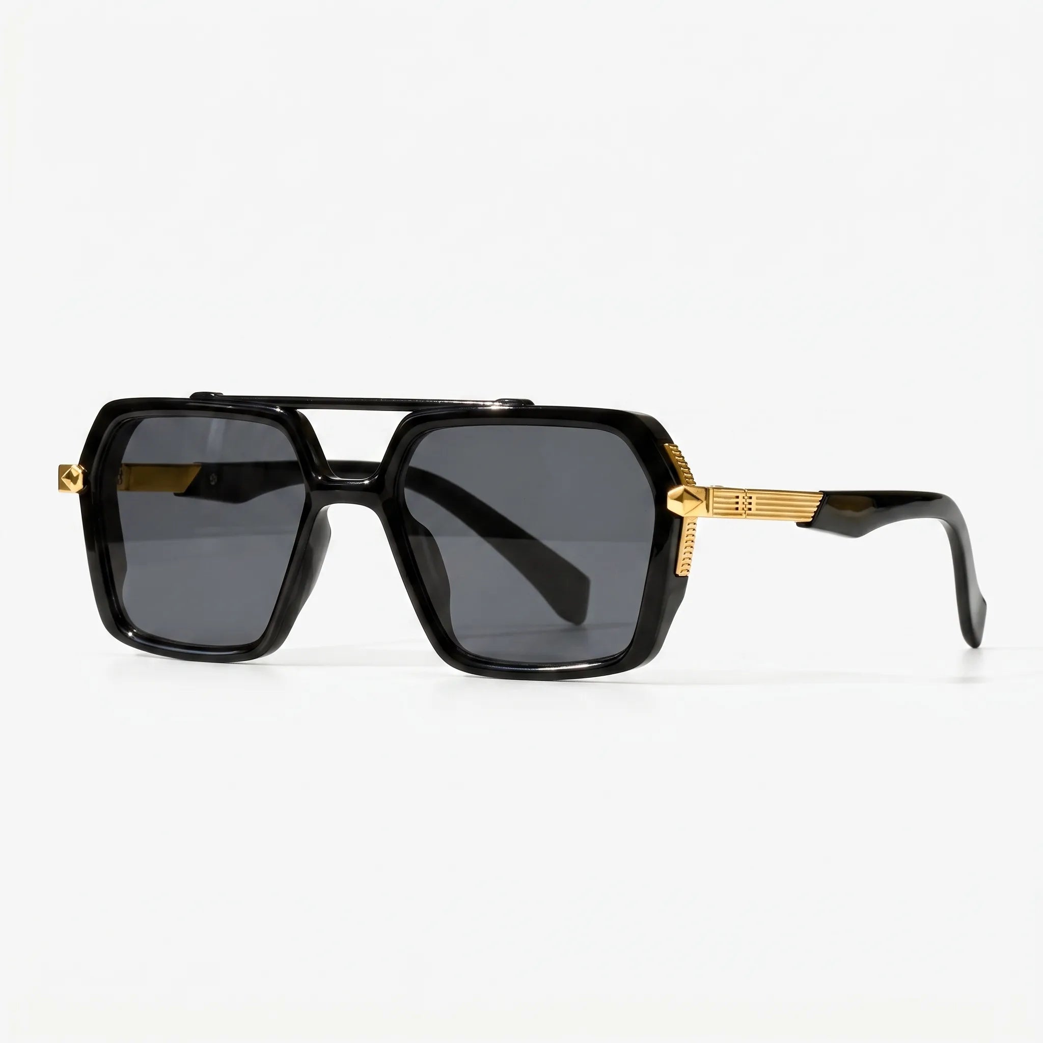 Lunettes de soleil homme | Lunettes de soleil carrées à monture de luxe