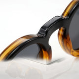 Lunettes de soleil homme | Lunettes de soleil rétro à monture ronde