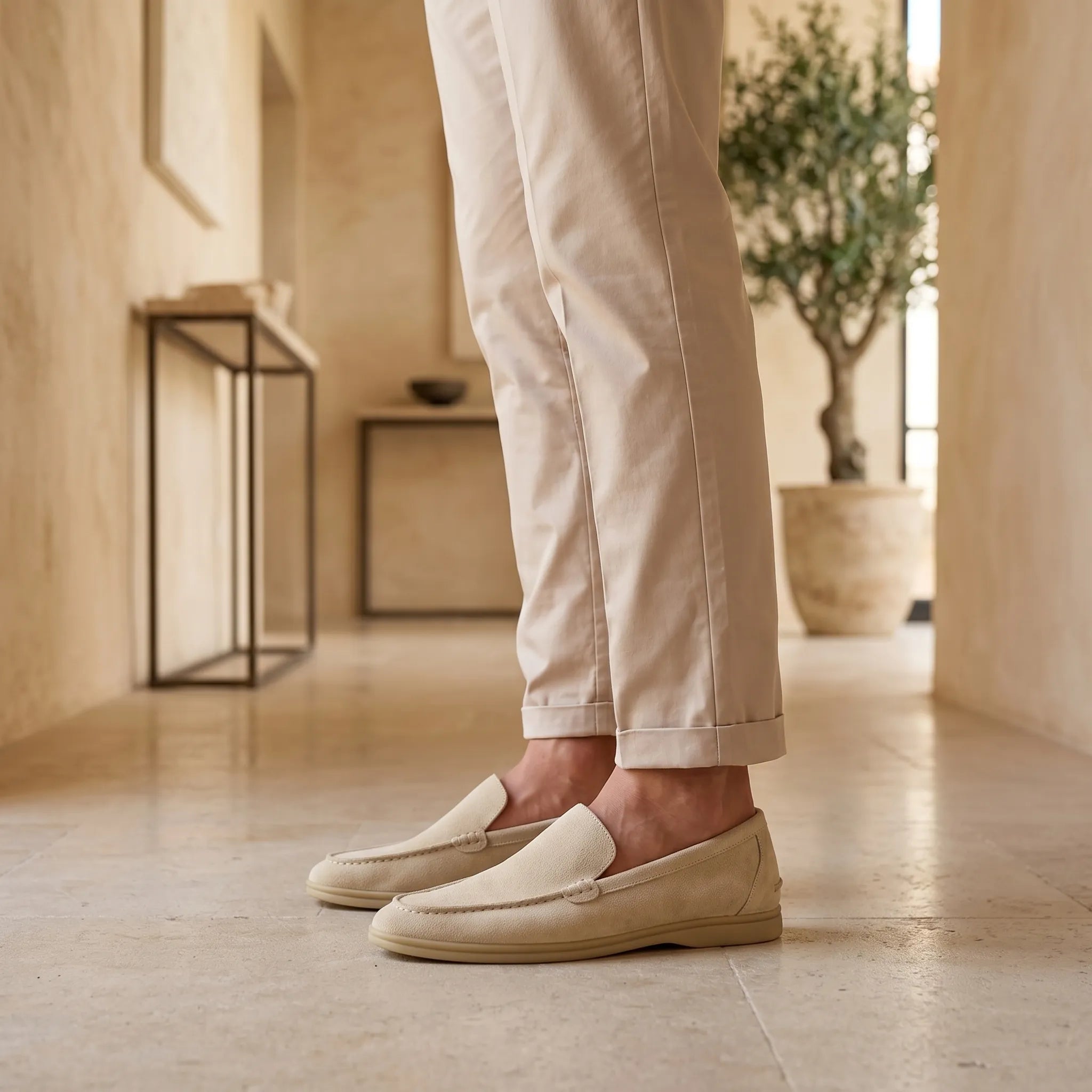 Mocassins elegants a bout arrondi | Sorties en ville